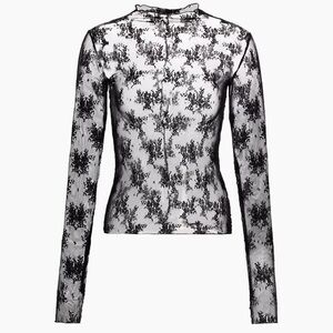 Lady Lux Sheer Lace Top